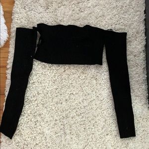 Forever 21 Tube top sweater